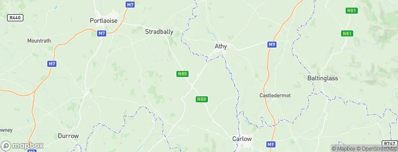 Ballylynan, Ireland Map
