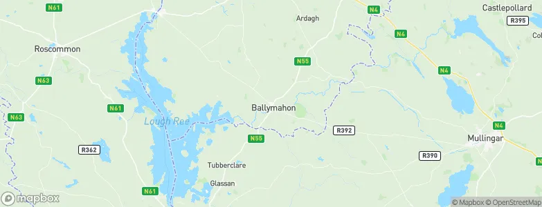 Ballymahon, Ireland Map