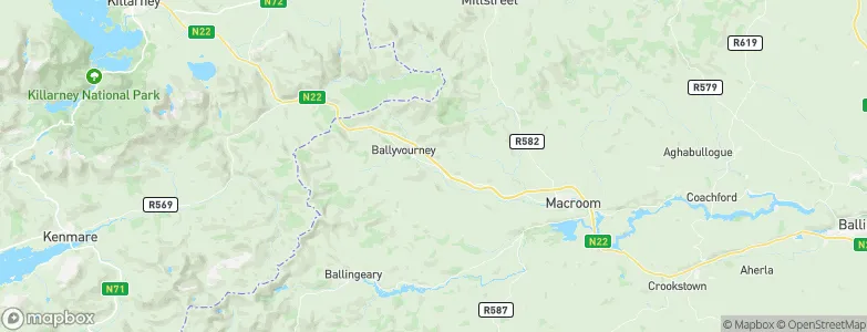 Ballymakeery, Ireland Map