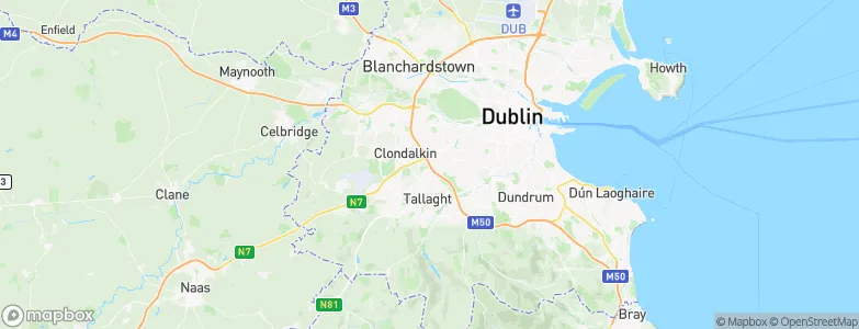 Ballymount, Ireland Map