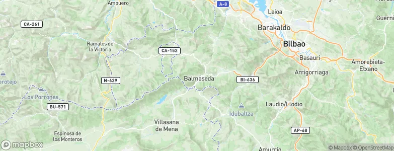 Balmaseda, Spain Map