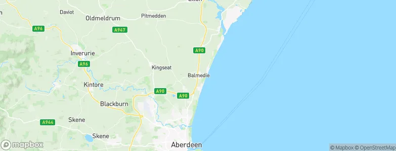 Balmedie, United Kingdom Map
