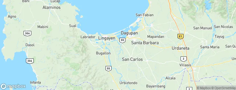 Balogo, Philippines Map