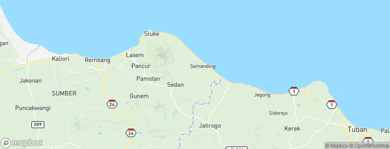 Balongteki, Indonesia Map