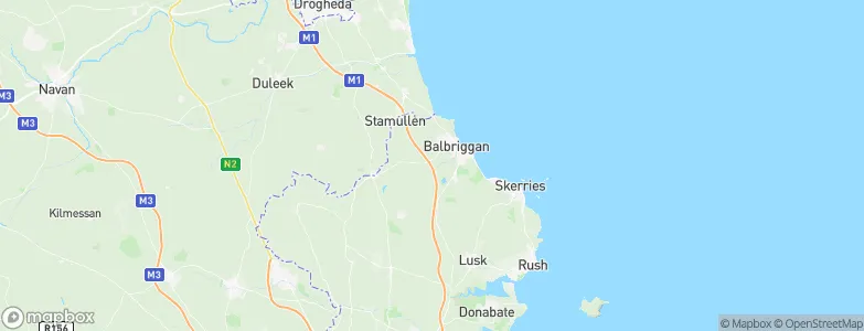 Balrothery, Ireland Map