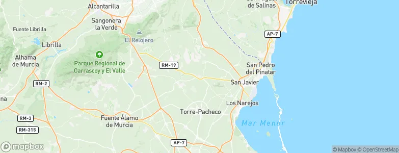 Balsicas, Spain Map