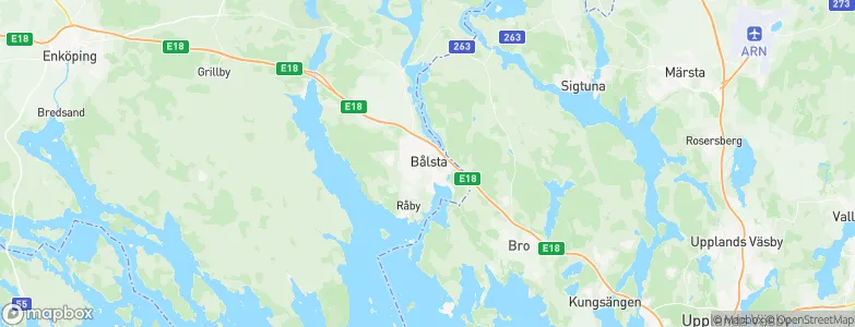 Bålsta, Sweden Map