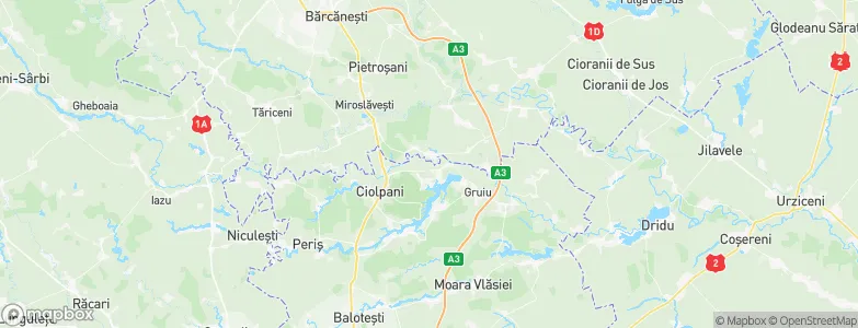 Balta Doamnei, Romania Map