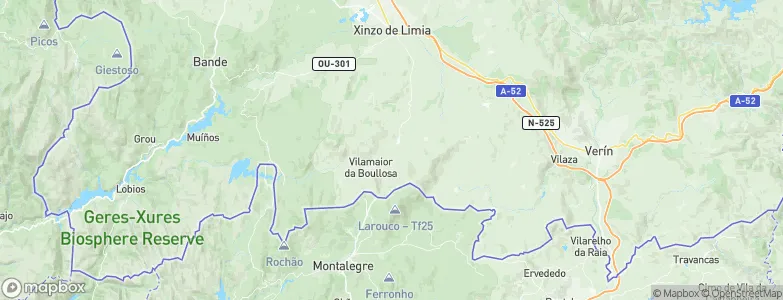 Baltar, Spain Map