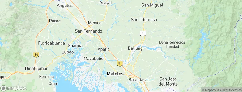 Balucuc, Philippines Map