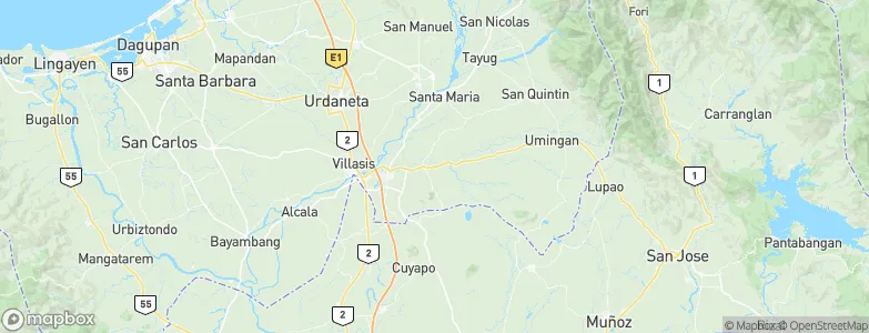Balungao, Philippines Map