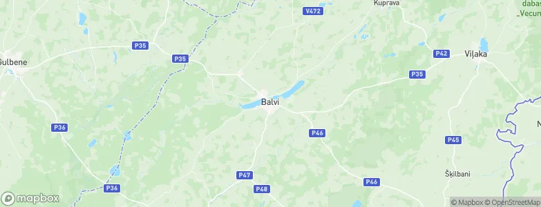 Balvi, Latvia Map