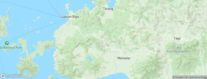 Bambor, Indonesia Map