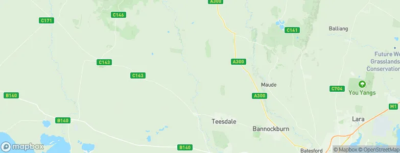 Bamganie, Australia Map