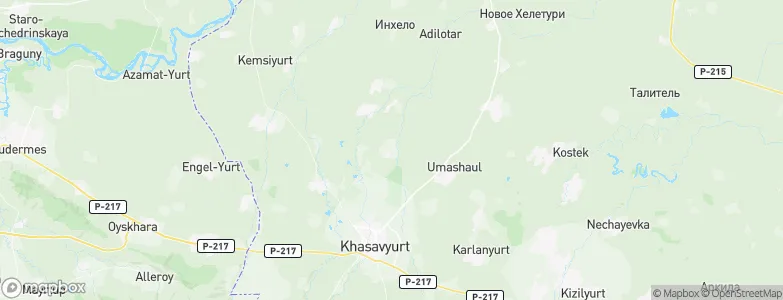 Bammatyurt, Russia Map