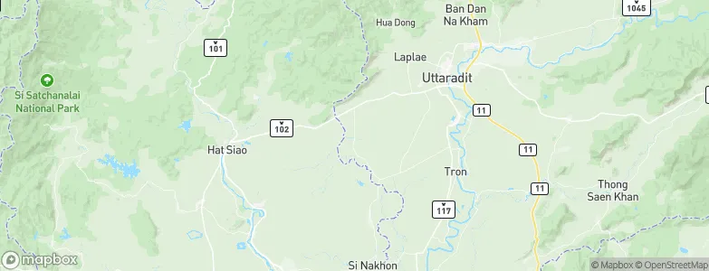 Ban Dan Mae Kham Man Nuea, Thailand Map