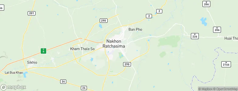 Ban Hua Thale, Thailand Map