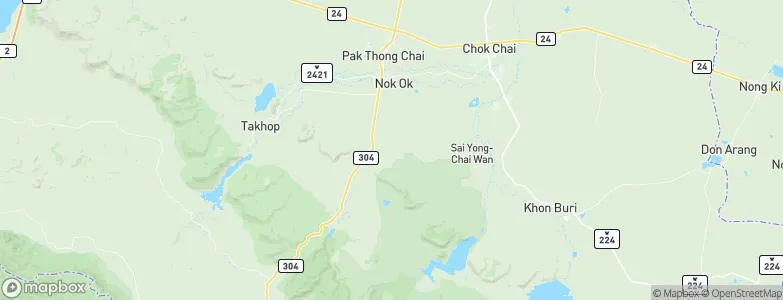 Ban Huai, Thailand Map