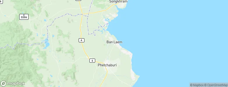 Ban Laem, Thailand Map