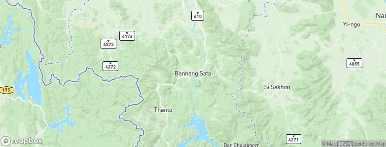 Ban Nang Sata, Thailand Map