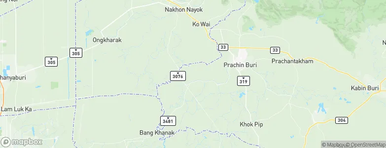 Ban Nong Nam Khao, Thailand Map