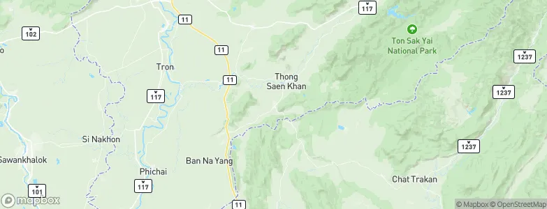 Ban Phae, Thailand Map
