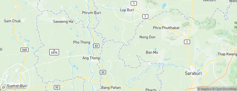 Ban Phraek, Thailand Map