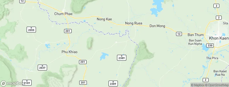 Ban Thaen, Thailand Map