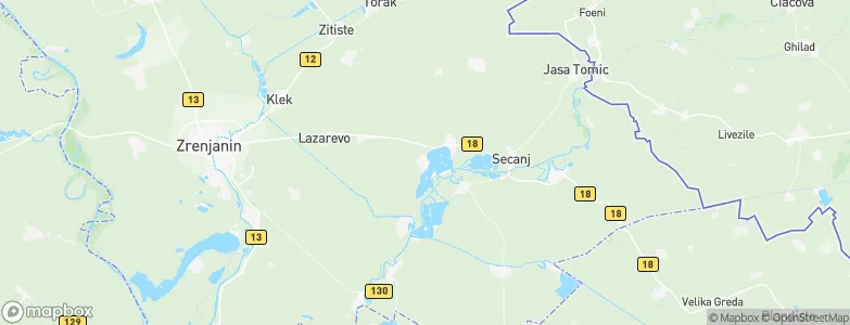 Banatski Despotovac, Serbia Map