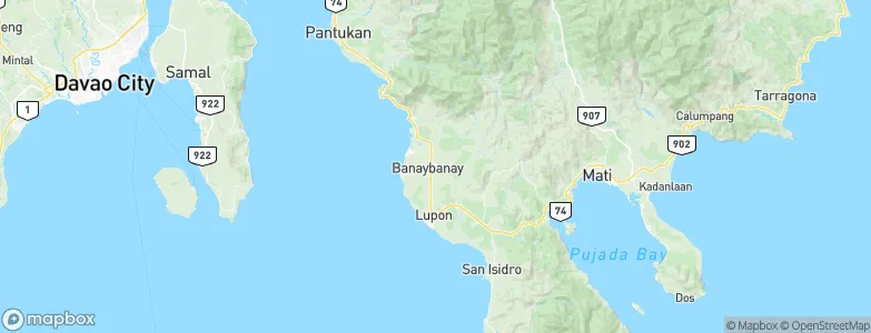 Banaybanay, Philippines Map