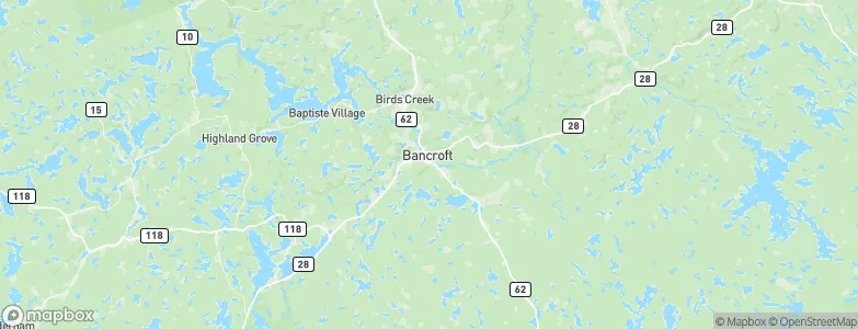 Bancroft, Canada Map