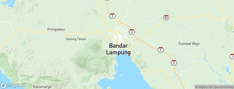 Bandar Lampung, Indonesia Map