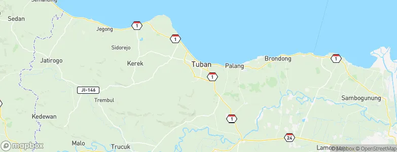 Bandaran, Indonesia Map
