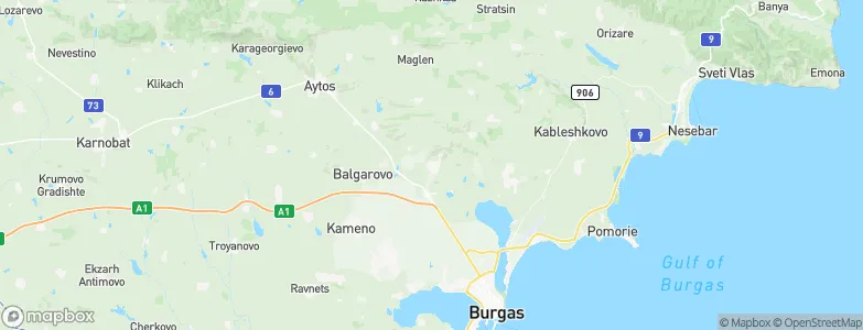 Banevo, Bulgaria Map