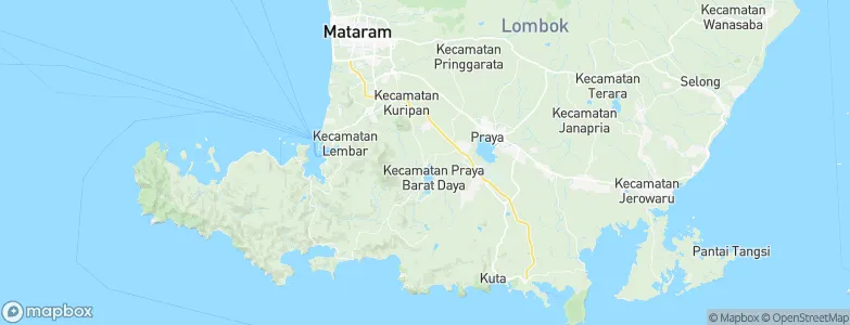 Bangekdewa, Indonesia Map
