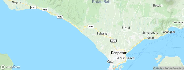 Banjar Belumbang Tengah, Indonesia Map