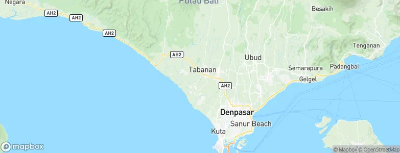Banjar Bongangede, Indonesia Map