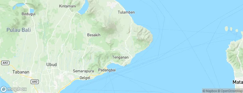 Banjar Budakeling, Indonesia Map