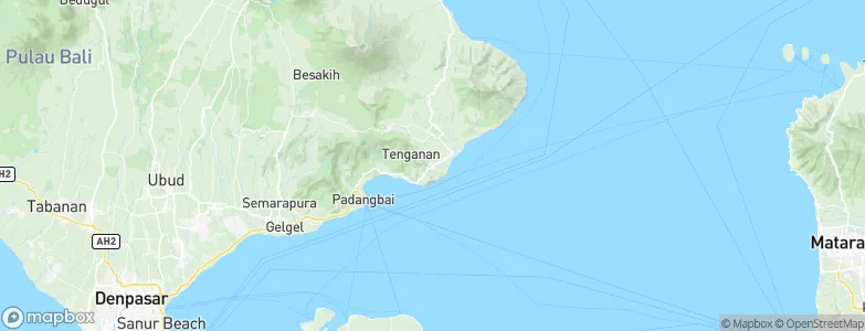 Banjar Bugbug, Indonesia Map