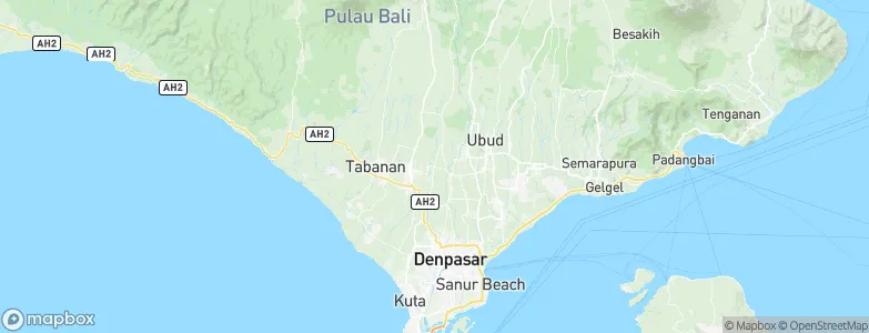 Banjar Cemenggon, Indonesia Map