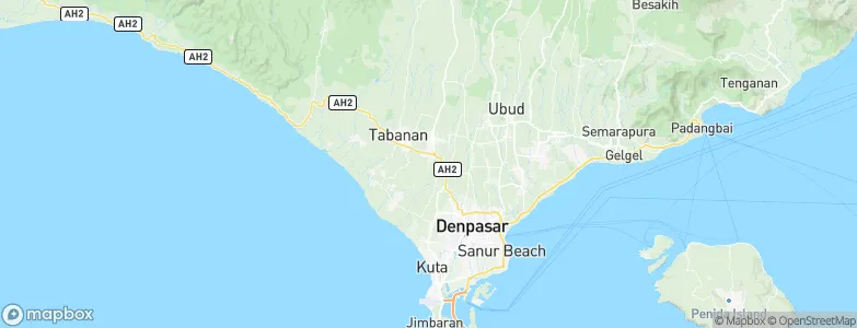 Banjar Danginpangkung, Indonesia Map