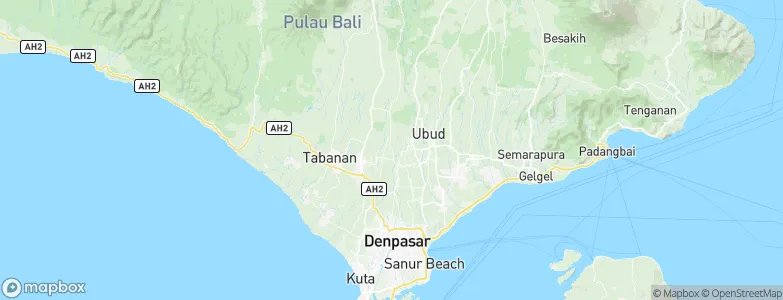 Banjar Keraman, Indonesia Map