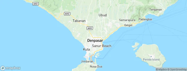Banjar Kertasari, Indonesia Map