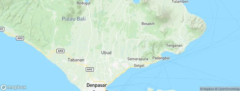 Banjar Madangan Kaja, Indonesia Map