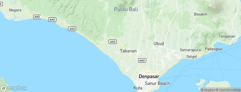 Banjar Mandung, Indonesia Map
