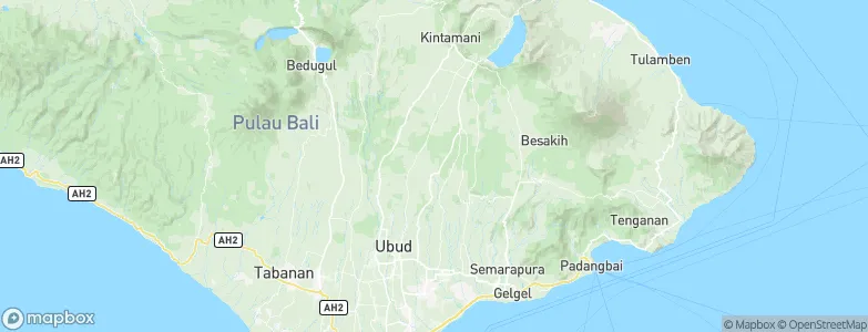 Banjar Manukayaanyar, Indonesia Map