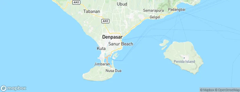 Banjar Medura, Indonesia Map