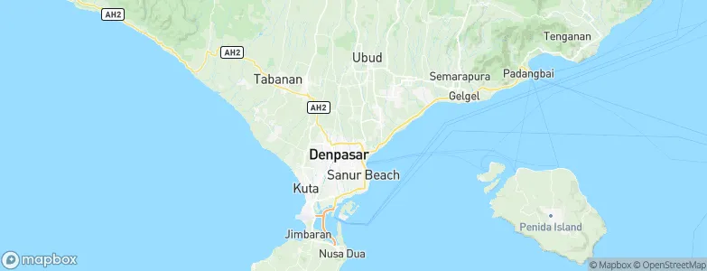 Banjar Paangkelod, Indonesia Map
