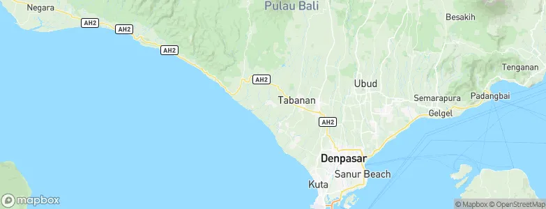 Banjar Pekandelan, Indonesia Map