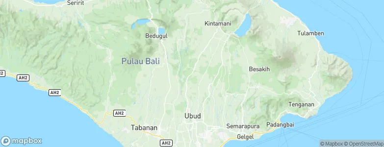Banjar Ponggang, Indonesia Map